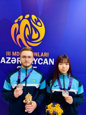 ALEXANDRA LE AND NIKITA SHAKHTORIN – SILVER MEDALISTS AT THE CIS GAMES
